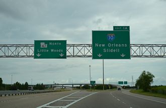 I-510/LA 47 north at I-10 - New Orleans, LA