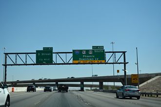 I-15 north at I-515/US 93-95 - 2017