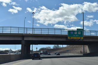 I-15/US 93 south at I-515/US 95 - Las Vegas, NV
