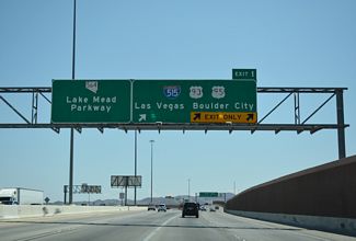 I-215 east at I-11/515-SR 564 - Henderson, NV
