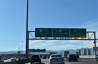 I-515/US 93-95 north at I-15 - Las Vegas, NV