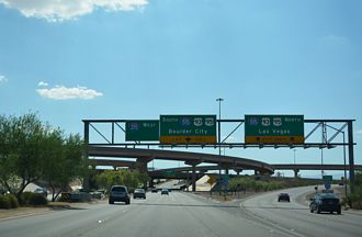 SR 564 west at I-215/515 - Henderson, NV