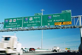 US 95 south at I-15/515-US 93 - 2000