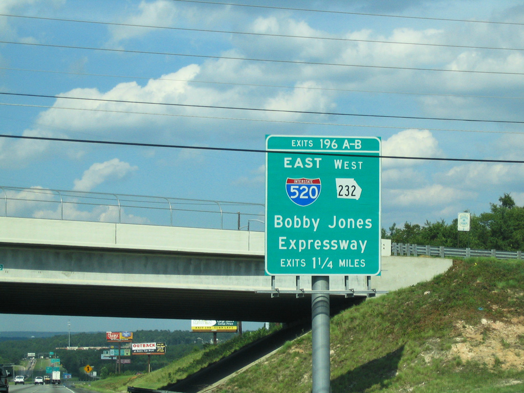 I-20 east at I-520/SR 232 - 2004