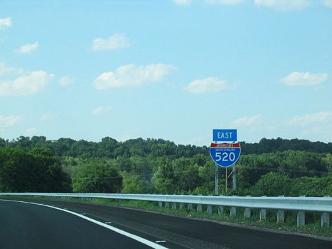 I-520 east of the Savannah River