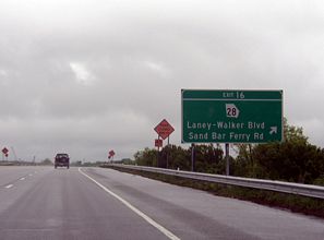 I-520 temporary end at SR 28 - 2003