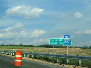 US 1/78/278 east at I-520 - North Augusta, SC