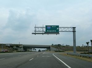 US 1/78/278 east at I-520 - North Augusta, SC