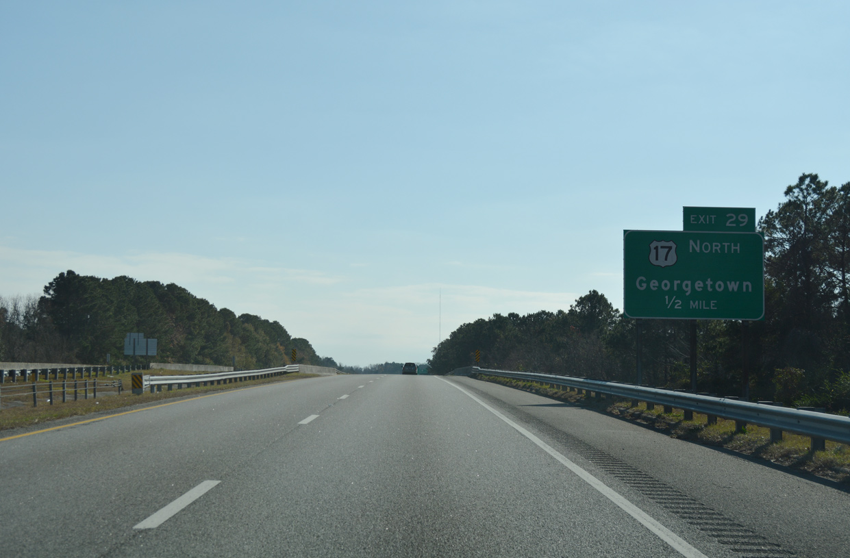 I-526 east at US 17 - Mt. Pleasant, SC
