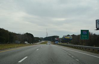 I-526 west at US 17 - Charleston, SC