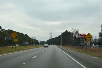 I-526 west at US 17 - Charleston, SC