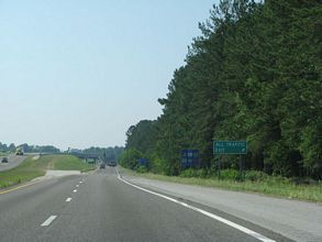 I-526 west at US 17 - Charleston, SC