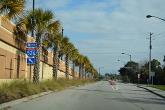 US 17 north at Business Spur I-526 - Mt Pleasant, SC
