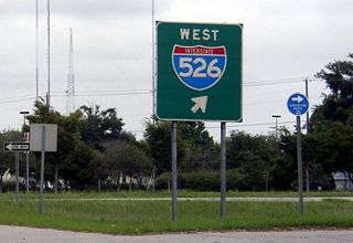 US 17 north at I-526 - 2003