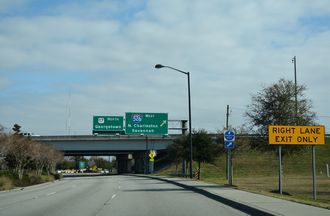 US 17 north at I-526 - Mt Pleasant, SC