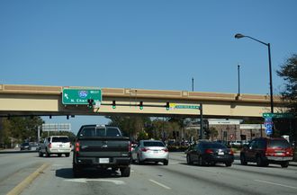 US 17 north at I-526/Hungryneck Blvd