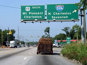 US 17 south at I-526 - 2003