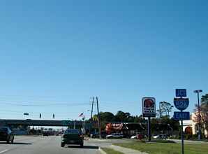 US 17 south at I-526 - Charleston, SC