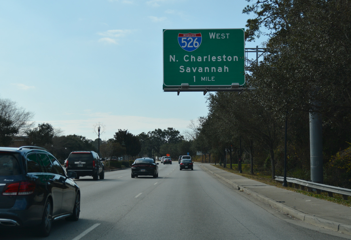 US 17 south at I-526 - Mt. Pleasant, SC