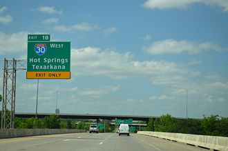 I-530 north at I-30/440 - Little Rock, AR