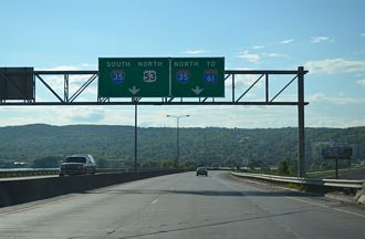 I-535/US 53 north at I-35 - Duluth, MN