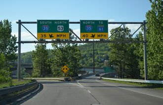 I-535/US 53 north at I-35 - Duluth, MN