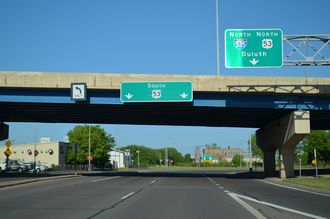 Wis 53 south I-535/US 53 - Superior