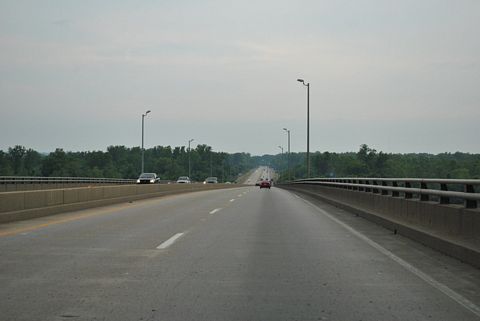 I-540 south - Arkansas River
