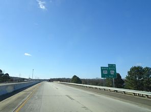 I-540 south at US 271/AR 253 - Fort Smith
