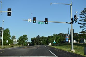 AR 91 north at I-555/US 63 - Jonesboro