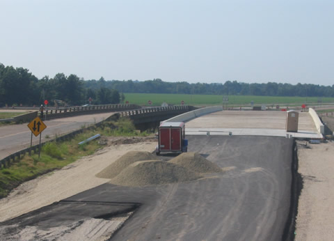 I-555 at I-55 Turrel, AR - 2006