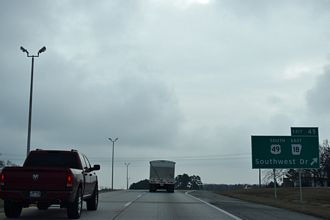 I-555/US 63 south at US 49/AR 18 - Jonesboro