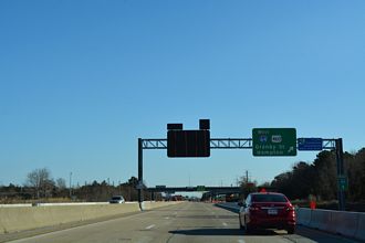 I-564 east at I-64 - Norfolk, VA