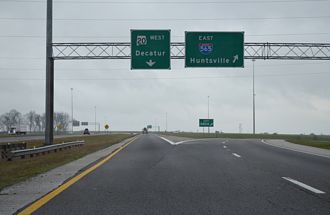 I-65 north at I-565/US 72 ALT-SR 20 - 2013