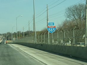 I-565 east at US 72 - 2003