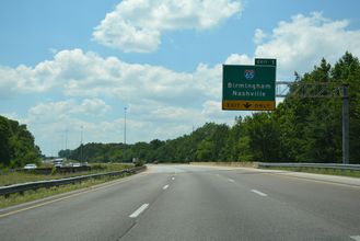 I-565/US 72 ALT west at I-65 - Huntsville, AL