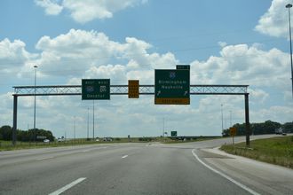 I-565/US 72 ALT west at I-65 - Huntsville, AL