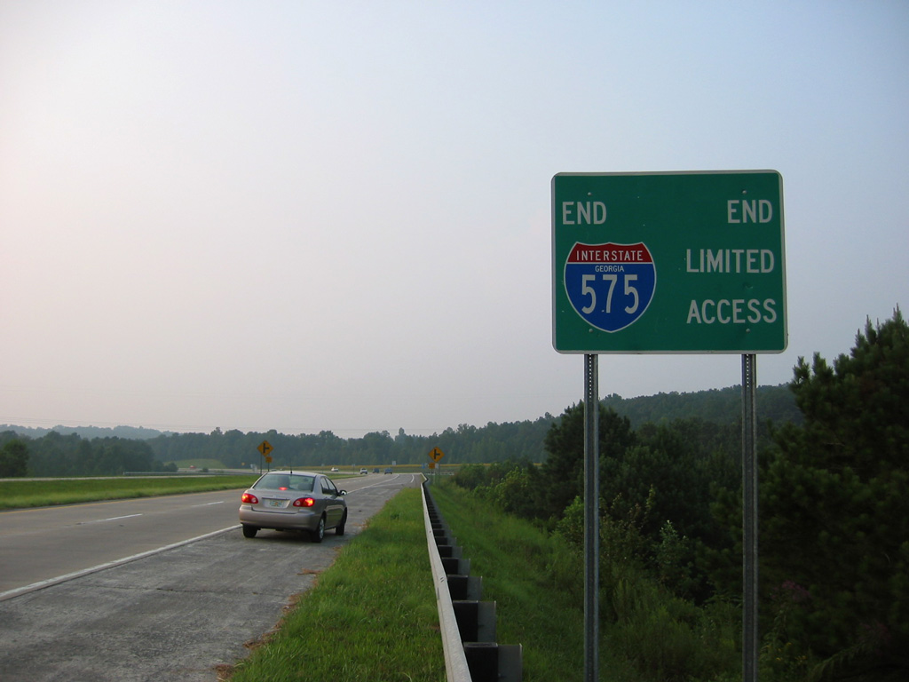 I-575/SR 5 north at GA 372/515 - 2003
