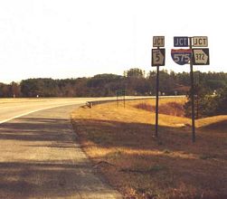 SR 5/515 south at I-575/SR 372 - 2002