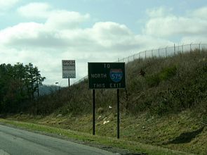 I-75 south at Chastain Rd - 2003