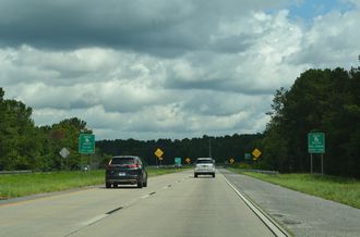 I-575/SR 5 north at GA 372/515 - Nelson, GA