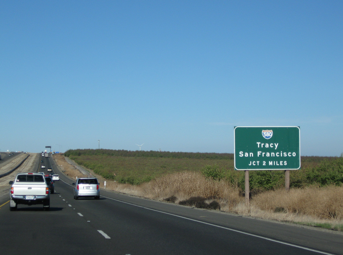 I-5 north at I-580 west