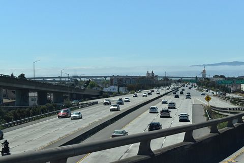 I-580 at I-980 - Oakland, CA
