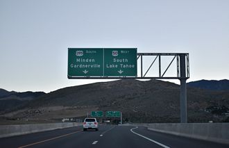 I-580/US 50-395 south at US 395 Business - Carson City, NV