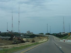 US 75/North Fwy south at I-480 - Omaha, NE