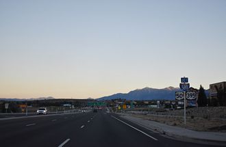 US 395 Business south at I-580/US 50-395 - Carson City, NV