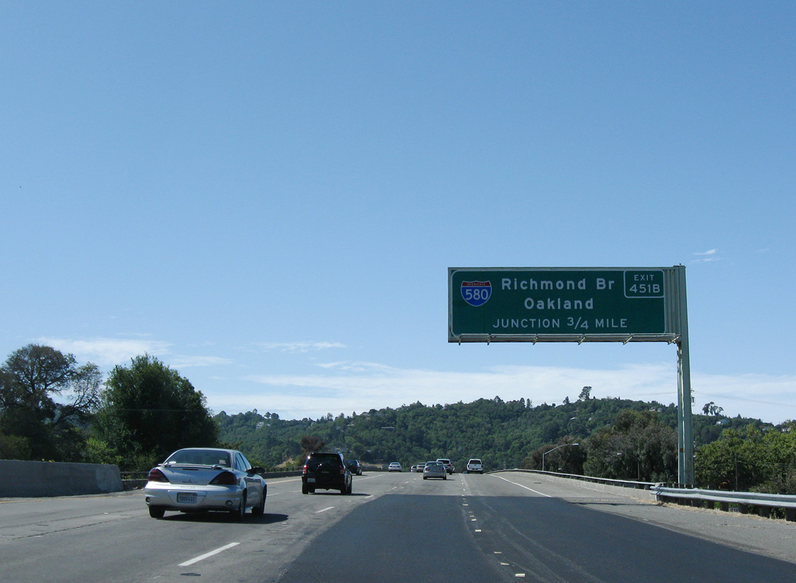 US 101 south at I-580 - San Rafael, CA