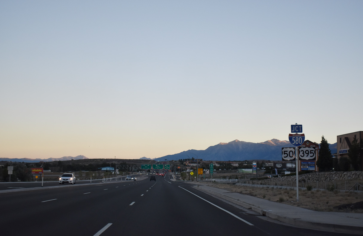US 395 Business south at I-580/US 50-395 - Carson City, NV
