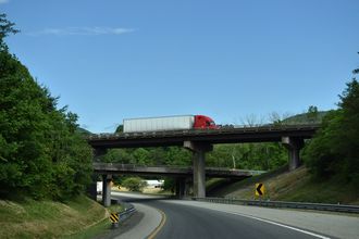 I-581/US 220 north at I-81 - Roanoke, VA