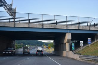 I-581/US 220 south at SR 24 - Roanoke, VA